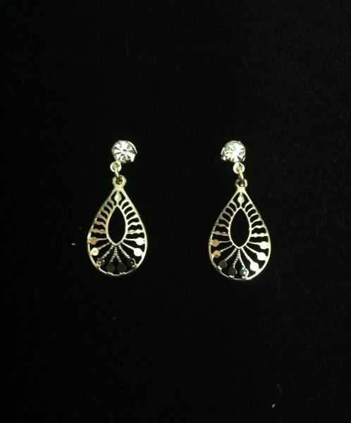 Cód. B0803g - Brinco folheado a ouro 18k