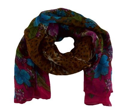 Cód. L0449b - Lenço Grande - Estampado